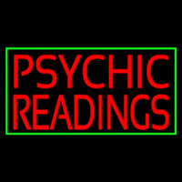 Red Psychic Readings Green Border Neonkyltti