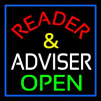 Red Reader And White Advisor Open Neonkyltti