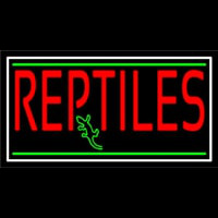 Red Reptiles Block 1 Neonkyltti