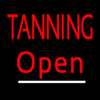 Red Tanning Open White Line Neonkyltti