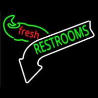 Restrooms Neonkyltti