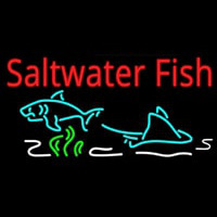 Saltwater Fish Neonkyltti