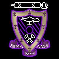 Sigma Alpha Mu Chapters Logo Neonkyltti