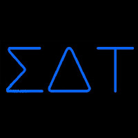 Sigma Delta Tau Neonkyltti