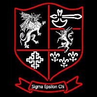 Sigma Epsilon Chi Logo Neonkyltti