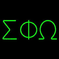 Sigma Phi Omega Neonkyltti