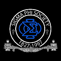 Sigma Phi Society Logo Neonkyltti