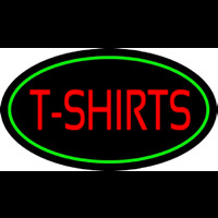 T Shirts Oval Green Neonkyltti