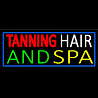 Tanning Hair And Spa Neonkyltti