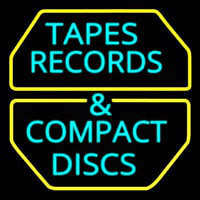 Tapes Cds Disc Neonkyltti