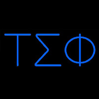 Tau Sigma Phi Neonkyltti