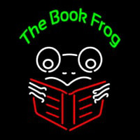 The Book Frog Neonkyltti