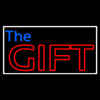 The Gift With Border Neonkyltti