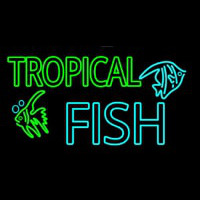 Tropical Fish With Logo 1 Neonkyltti