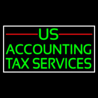 Us Accounting Ta  Service 1 Neonkyltti