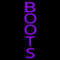 Vertical Purple Boots Neonkyltti