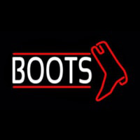 White Boots With Logo Neonkyltti