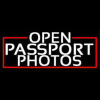 White Open Passport Photos With Red Border Neonkyltti