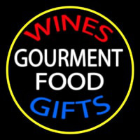 Wines Food Blue Gifts Neonkyltti