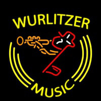 Wurlitzer Music Neonkyltti