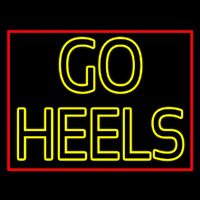 Yellow Go Heels Neonkyltti