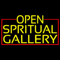 Yellow Open Spiritual Gallery With Red Border Neonkyltti