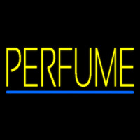 Yellow Perfume Blue Line Neonkyltti