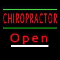 Chiropractor Open Neonkyltti