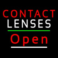 Contact Lenses Open Green Line Neonkyltti