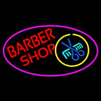 Red Barber Shop Neonkyltti