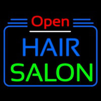 Open Hair Salon Neonkyltti