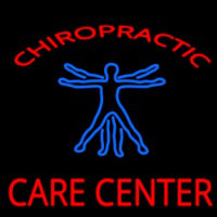 Chiropractic Care Center Human Logo Neonkyltti