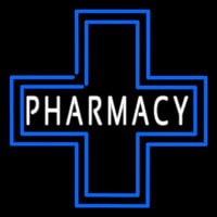 Pharmacy Inside Plus Logo Neonkyltti