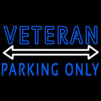 Veteran Parking Only Neonkyltti