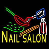 Nail Salon Logo Neonkyltti