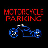 Motorcycle Parking Neonkyltti