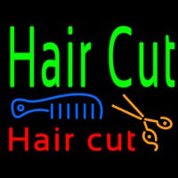 Hair Cut Neonkyltti